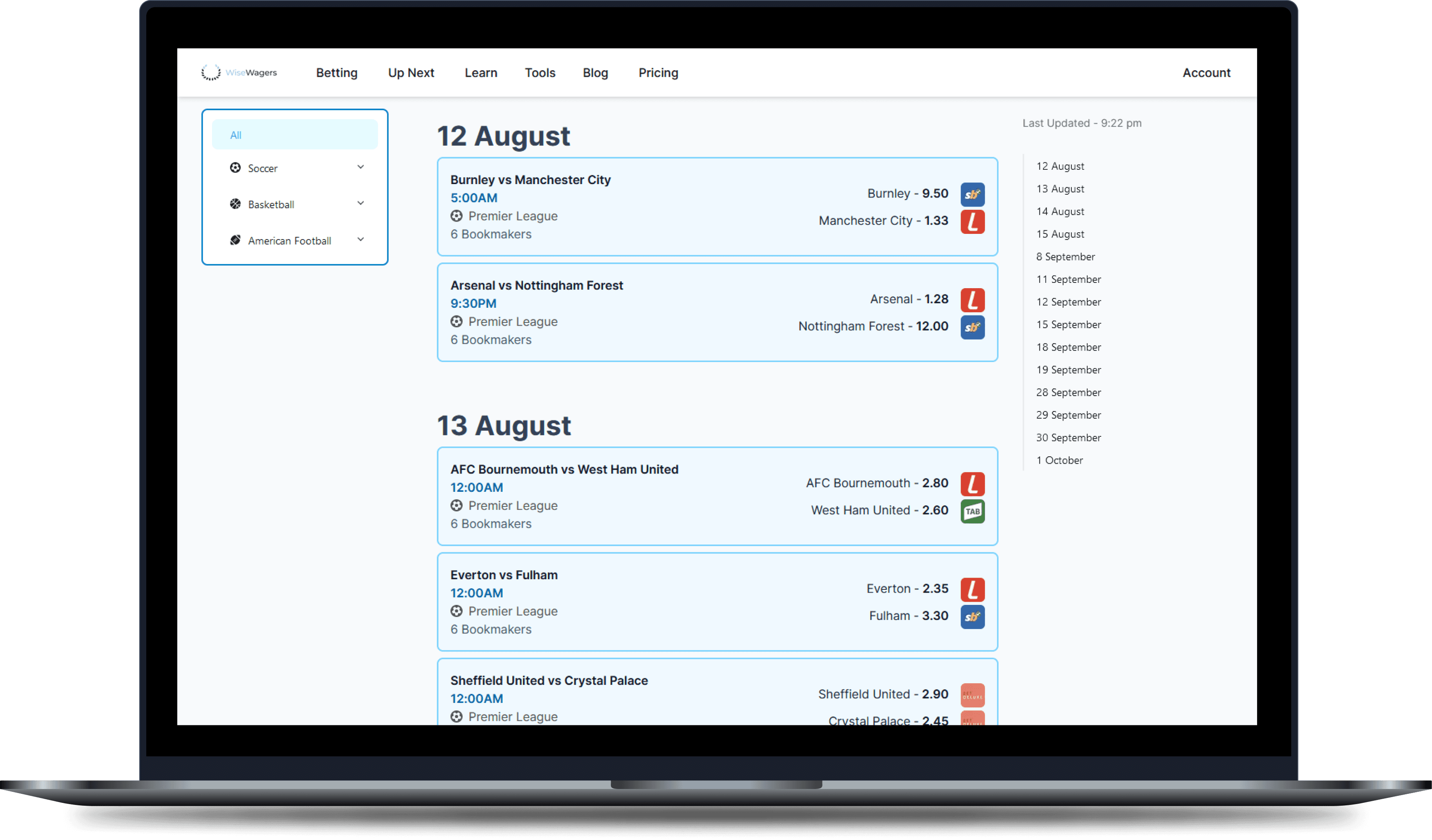 SaaS mockup that never launched